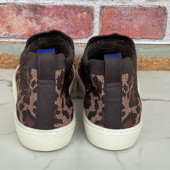 Rothy's leopard print high top sneakers size 7.5 - Picture 4 of 11